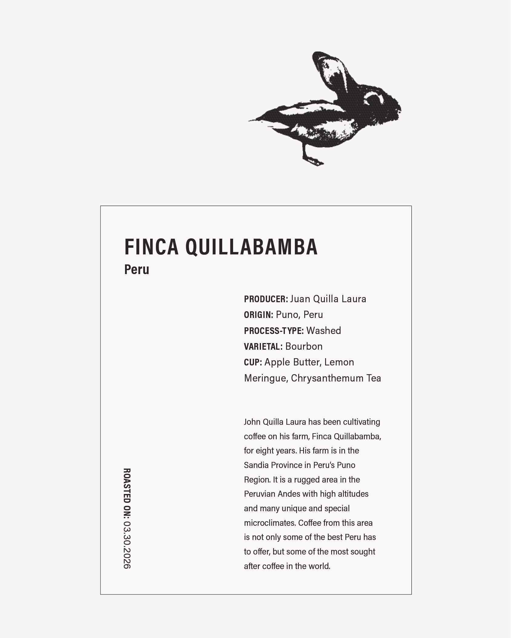 Finca Quillabamba, Peru 227g